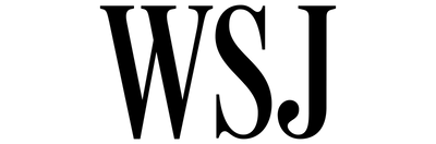 Black 'WSJ' logo on a white background