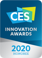CES Innovation Awards 2020 Honoree badge