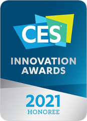 CES Innovation Awards 2021 Honoree badge